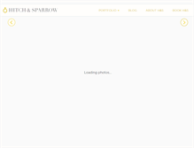 Tablet Screenshot of hitchandsparrow.com